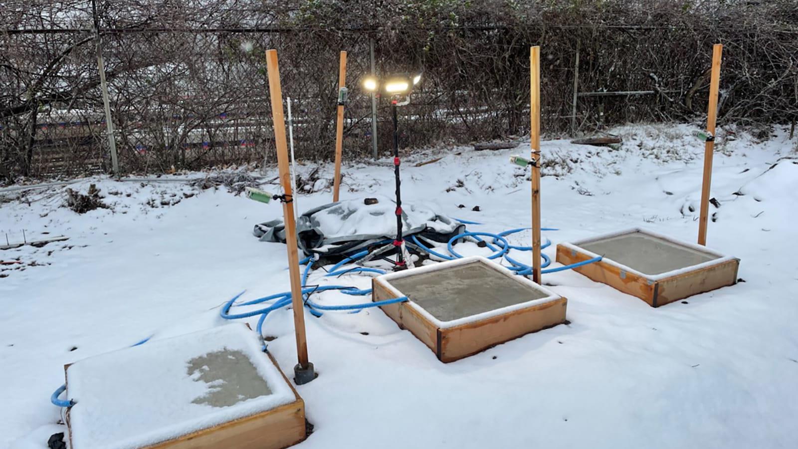 Самонагревающийся бетон на шаг ближе к тому, чтобы избавить нас от использования снеговых лопат и соли - 1