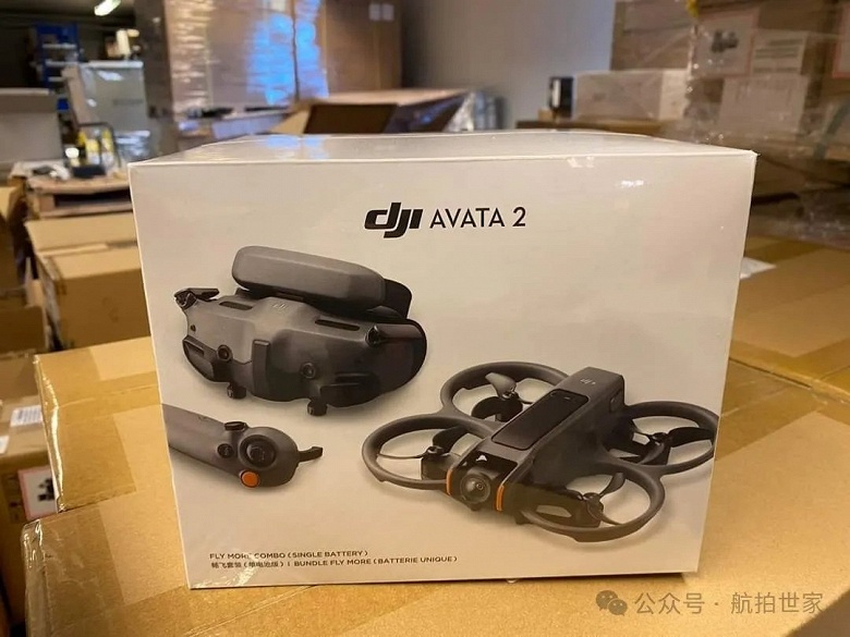 DJI официально анонсировала дрон Avata 2 и очки Goggles 3