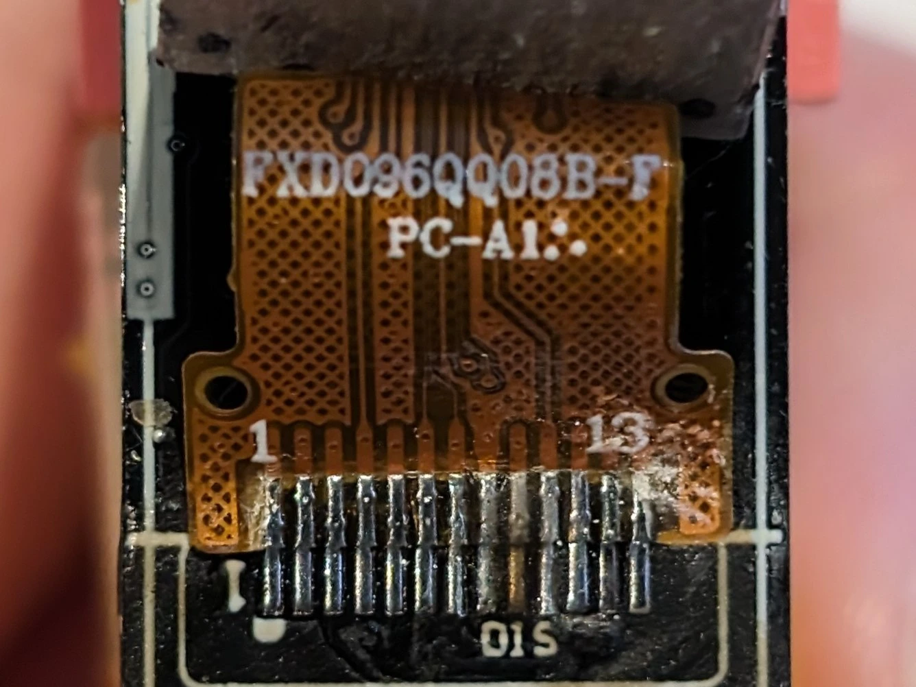 Ленточный кабель ЖК-дисплея, номер детали FXD096QQ08B-F