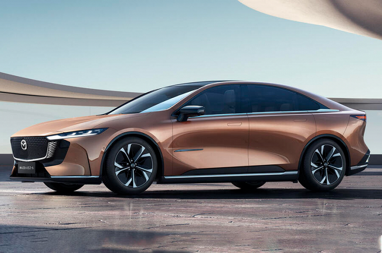 Новая «шестёрка» Mazda с запасом хода до 1200 км прибудет в Европу раньше срока. Продажи Mazda EZ-6 стартуют уже в этом году - 3 Новая «шестёрка» Mazda с запасом хода до 1200 км прибудет в Европу раньше срока. Продажи Mazda EZ-6 стартуют уже в этом году
