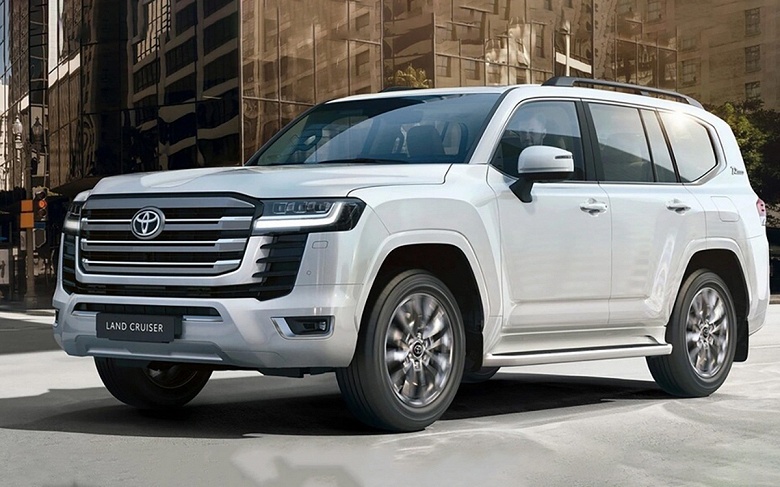 У московского дилера появились внедорожники Toyota Land Cruiser 300 2024 — с экономичным 299-сильным мотором, двухлетней гарантией, недорого - 1 У московского дилера появились внедорожники Toyota Land Cruiser 300 2024 — с экономичным 299-сильным мотором, двухлетней гарантией, недорого