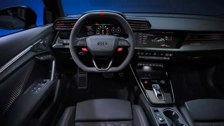 Конец эпохи: представлен Audi RS3 — последний автомобиль на рынке с пятицилиндровым двигателем 2,5 TFSI мощностью 394 л.с. - 4 Конец эпохи: представлен Audi RS3 — последний автомобиль на рынке с пятицилиндровым двигателем 2,5 TFSI мощностью 394 л.с.