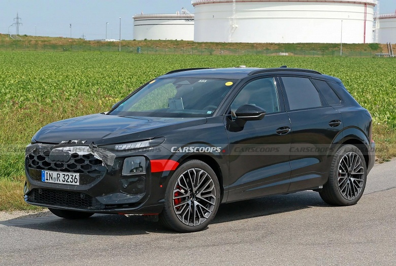 Это совершенно новый Audi Q3 2026: живые фото будущего кроссовера - 2 Это совершенно новый Audi Q3 2026: живые фото будущего кроссовера