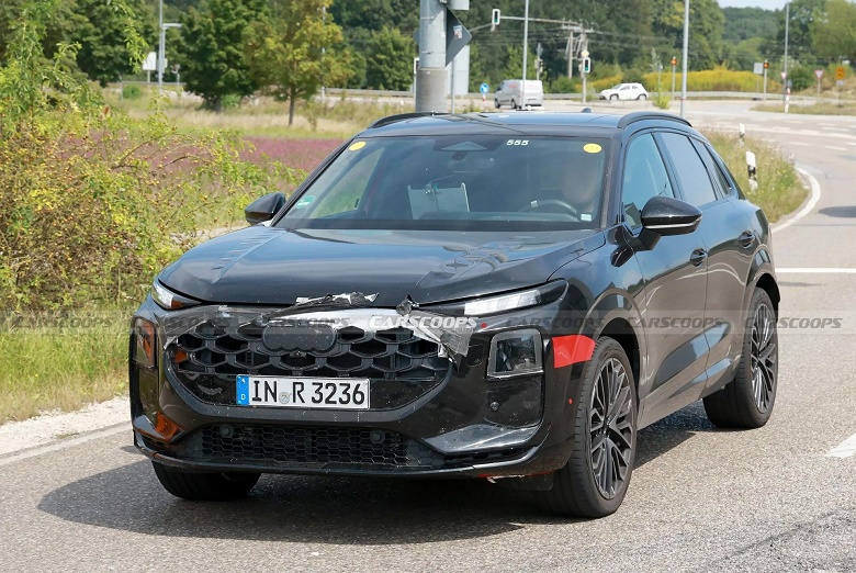 Это совершенно новый Audi Q3 2026: живые фото будущего кроссовера - 1 Это совершенно новый Audi Q3 2026: живые фото будущего кроссовера