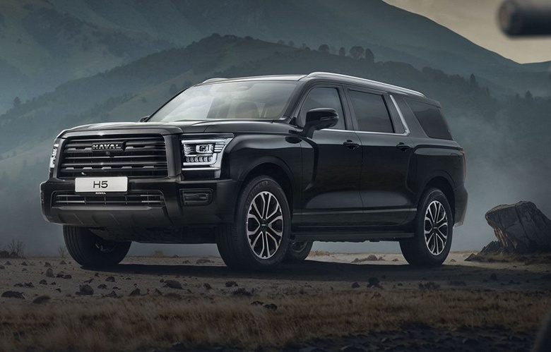 Новый рамный Haval, который крупнее Land Cruiser 300 и в три раза дешевле. Объявлена официальная стоимость Haval H5 в России - 1 Новый рамный Haval, который крупнее Land Cruiser 300 и в три раза дешевле. Объявлена официальная стоимость Haval H5 в России