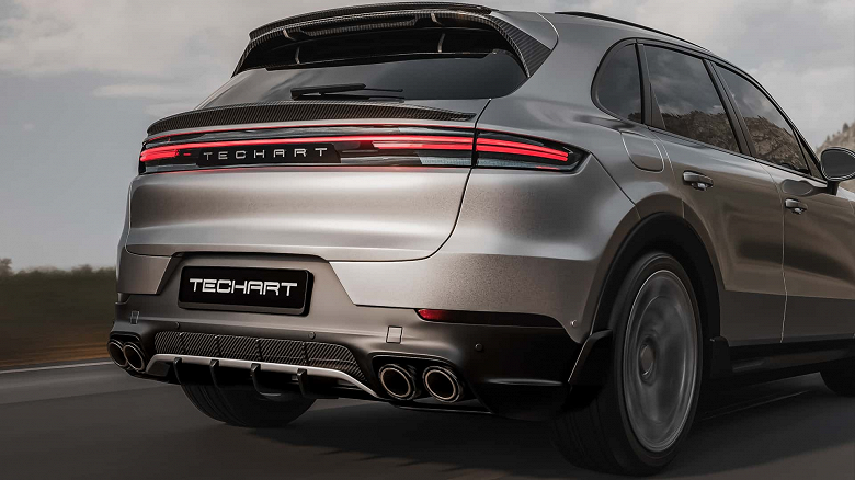 Представлен Techart Cayenne — доработанный внешне и внутренне популярный кроссовер Porsche - 2 Представлен Techart Cayenne — доработанный внешне и внутренне популярный кроссовер Porsche