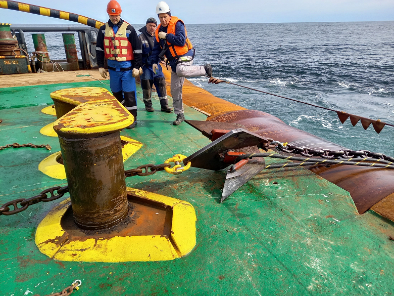 В сложных погодных условиях восстановлена подводная ВОЛС на Чукотку - 1 В сложных погодных условиях восстановлена подводная ВОЛС на Чукотку