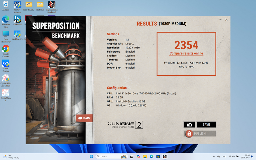 Мощный ноутбук Ninkear N16 Pro 2024: обзор, разборка и полное тестирование - 81 Мощный ноутбук Ninkear N16 Pro 2024: обзор, разборка и полное тестирование - 81
