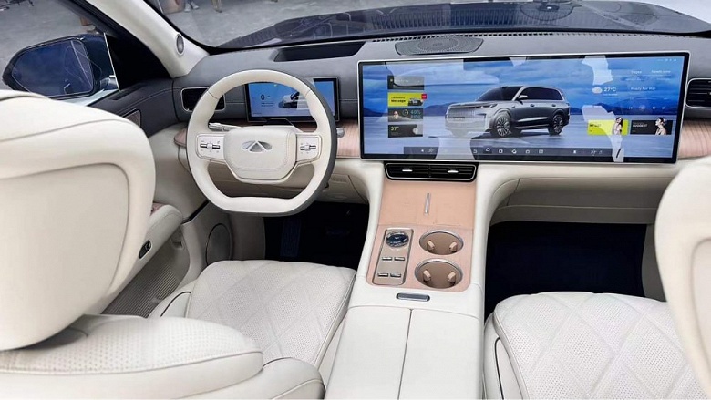 &laquo;Китайский Range Rover&raquo; от Chery продемонстрирует небывалый уровень комфорта. В салоне Chery Fulwin T11 огромный 30-дюймовый экран и сверхкомфортные кресла