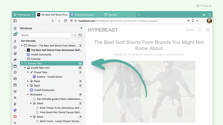Альтернативный браузер Vivaldi получил большое обновление — версия для Windows Arm, переименование вкладок и многое другое - 4 Альтернативный браузер Vivaldi получил большое обновление — версия для Windows Arm, переименование вкладок и многое другое