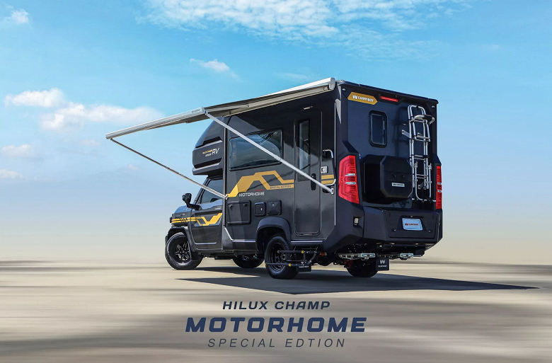 Представлен автодом на базе Toyota Hilux Champ - 3 Представлен автодом на базе Toyota Hilux Champ