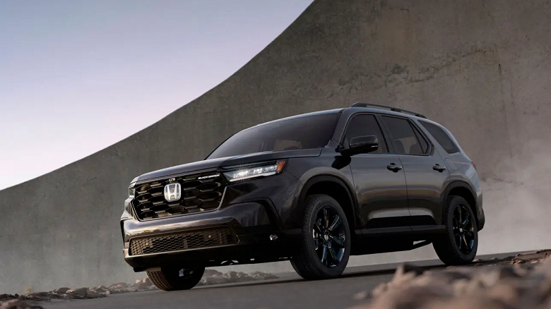 Представлен &laquo;злой&raquo; восьмиместный Honda Pilot Black Edition