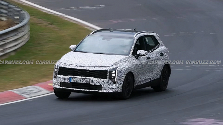 Совершенно новый Kia Sportage уже наматывает круги по Нюрбургрингу - 2 Совершенно новый Kia Sportage уже наматывает круги по Нюрбургрингу