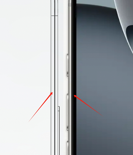 &laquo;Нас ввели в заблуждение чертежи, никакими 1,15 мм тут и не пахнет&raquo;. Рамка реального iPhone 16 Pro Max оказалась намного шире ожидаемого, по данным Ice Universe