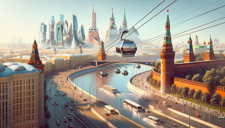 Без пробок и сложностей с парковкой: в России создадут систему городского канатного такси - 1 Без пробок и сложностей с парковкой: в России создадут систему городского канатного такси