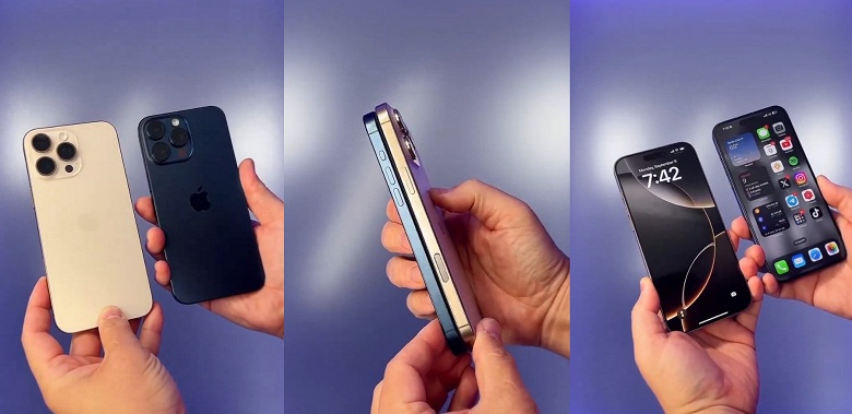 iPhone 15 Pro и iPhone 16 Pro сравнили вживую: разница действительно заметна - 1 iPhone 15 Pro и iPhone 16 Pro сравнили вживую: разница действительно заметна