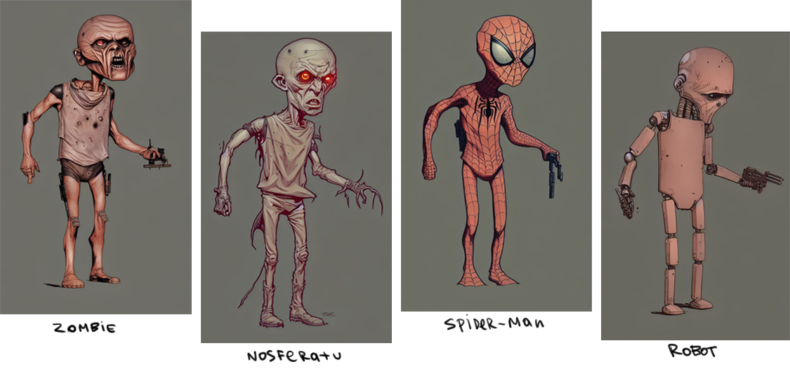 Нейросеть для создания персонажа 2D игры - 10 Нейросеть для создания персонажа 2D игры - 10