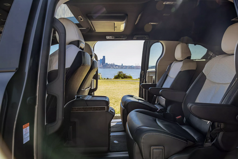 Представлена первая Toyota в истории, которая позвонит владельцу, если он забудет детей в машине. Sienna 2025 получила холодильник и пылесос - 3 Представлена первая Toyota в истории, которая позвонит владельцу, если он забудет детей в машине. Sienna 2025 получила холодильник и пылесос