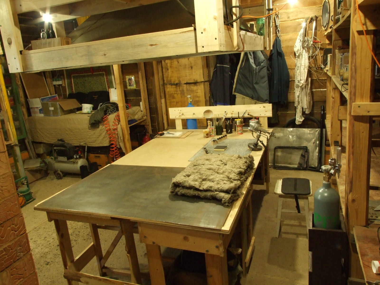 Домашняя мастерская. Большое рабочее место с вытяжным зонтом - 38 Домашняя мастерская. Большое рабочее место с вытяжным зонтом - 38