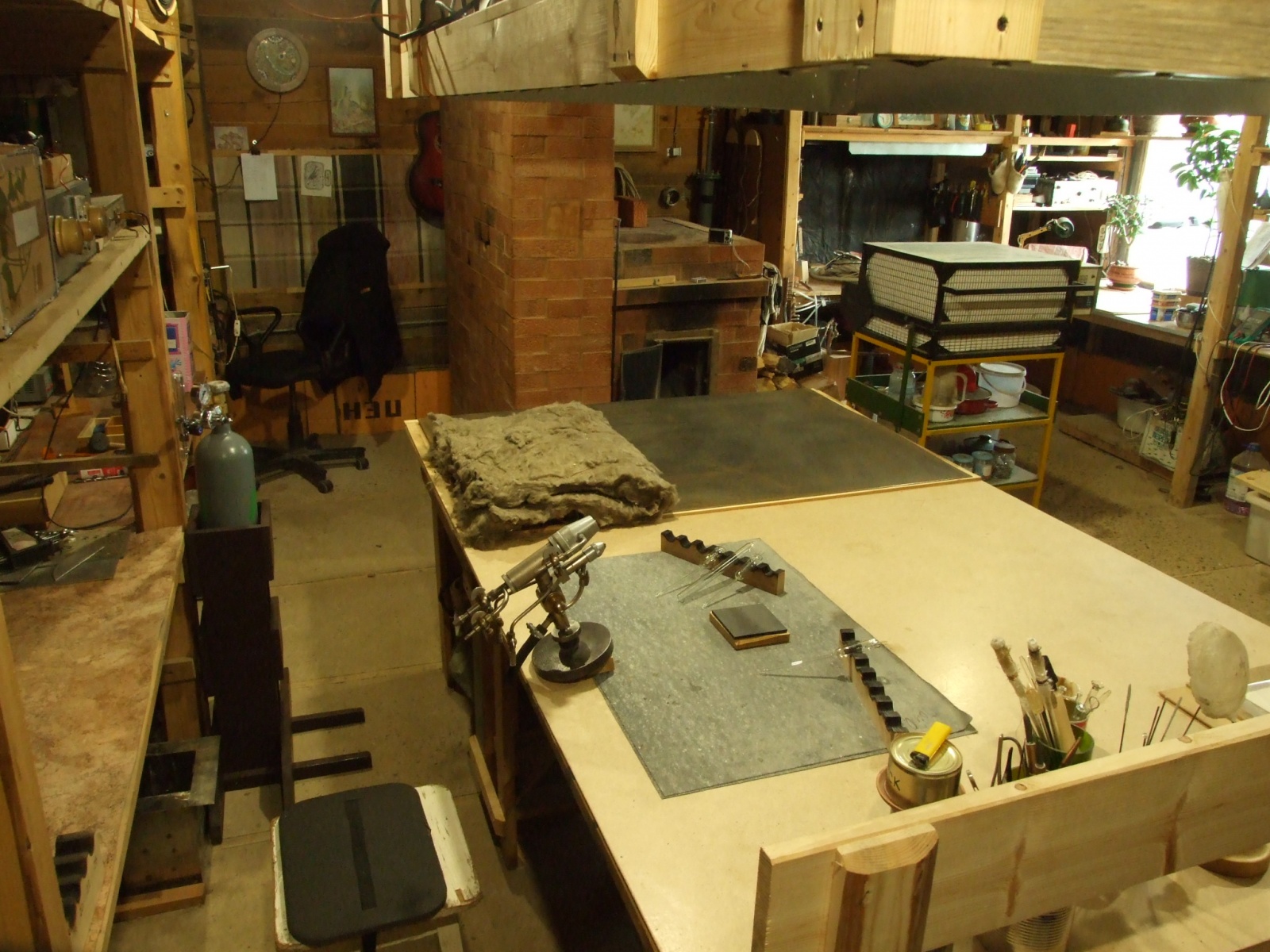 Домашняя мастерская. Большое рабочее место с вытяжным зонтом - 41 Домашняя мастерская. Большое рабочее место с вытяжным зонтом - 41