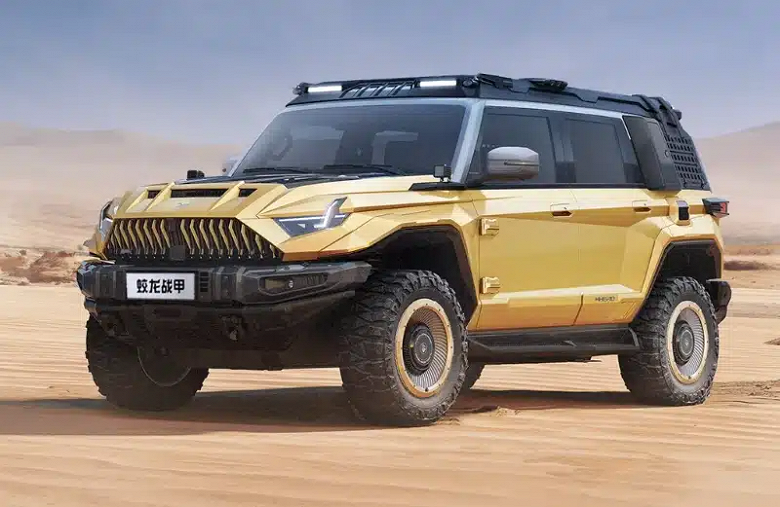 1088 л.с., четыре мотор-колеса, режим &laquo;краба&raquo; и многое другое. Dongfeng M-Hero 917 Dragon Armor Edition поступит в продажу 24 сентября в Китае