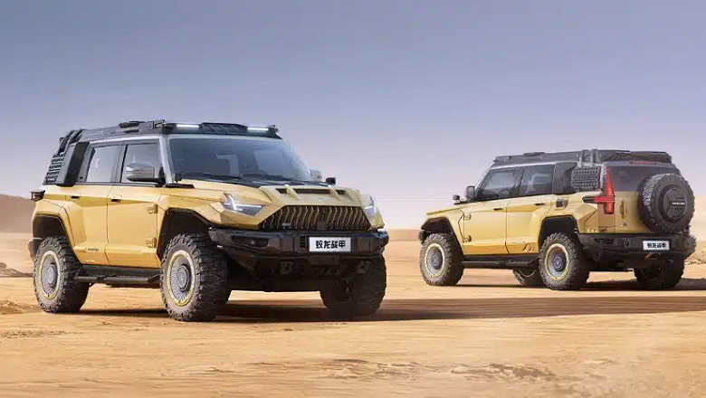 1088 л.с., четыре мотор-колеса, режим &laquo;краба&raquo; и многое другое. Dongfeng M-Hero 917 Dragon Armor Edition поступит в продажу 24 сентября в Китае