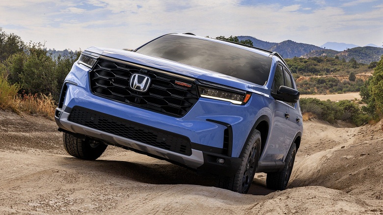 Новые Honda Pilot TrailSport 2024 предлагают в России по цене от 5,7 млн рублей - 1 Новые Honda Pilot TrailSport 2024 предлагают в России по цене от 5,7 млн рублей