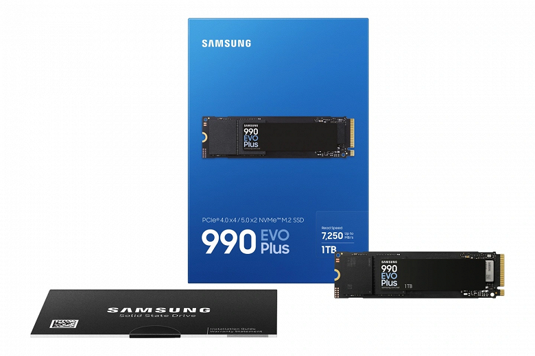 Представлен SSD Samsung 990 EVO Plus. Объявлены цены - 1 Представлен SSD Samsung 990 EVO Plus. Объявлены цены