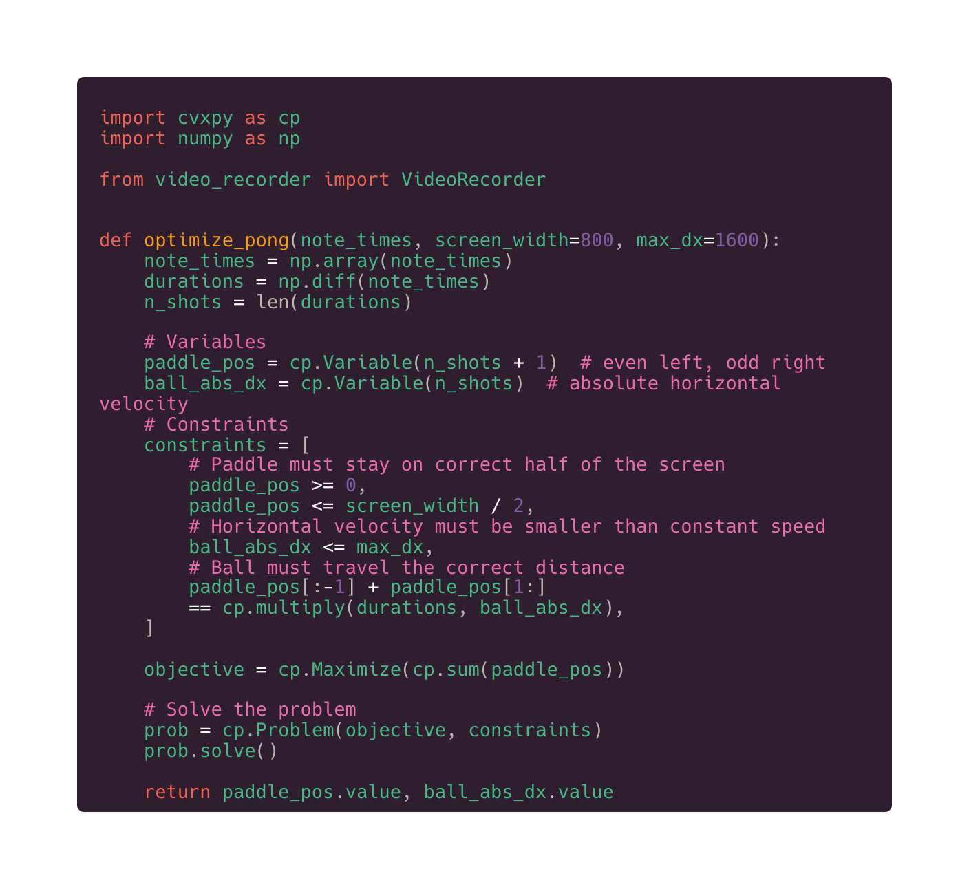 Визуализатор музыки на основе игры Pong - 19 Визуализатор музыки на основе игры Pong - 19
