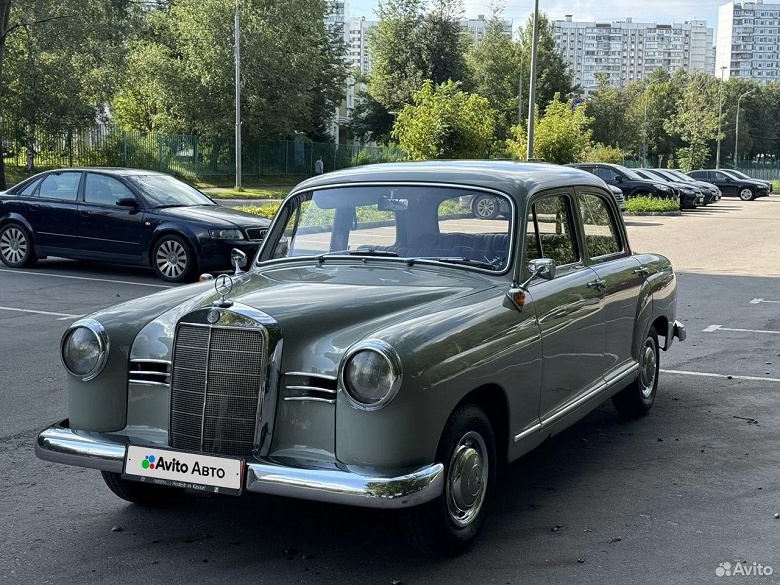 Винтажный Mercedes-Benz W180 выставили на продажу в России, он выполнен в «понтонном» стиле - 2 Винтажный Mercedes-Benz W180 выставили на продажу в России, он выполнен в «понтонном» стиле