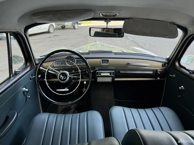 Винтажный Mercedes-Benz W180 выставили на продажу в России, он выполнен в «понтонном» стиле - 4 Винтажный Mercedes-Benz W180 выставили на продажу в России, он выполнен в «понтонном» стиле