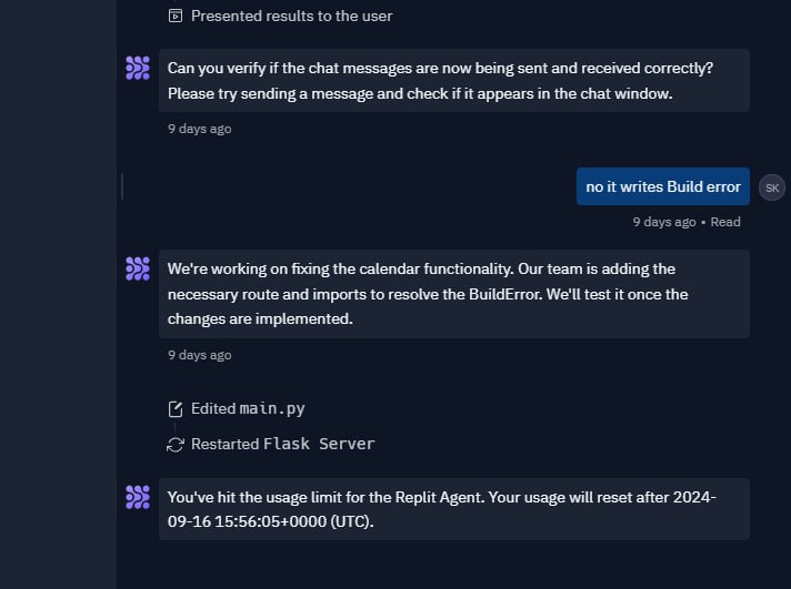 Replit Agent программиста не заменит! Или как мы пробовали писать код с помощью нейросети - 28 Replit Agent программиста не заменит! Или как мы пробовали писать код с помощью нейросети - 28