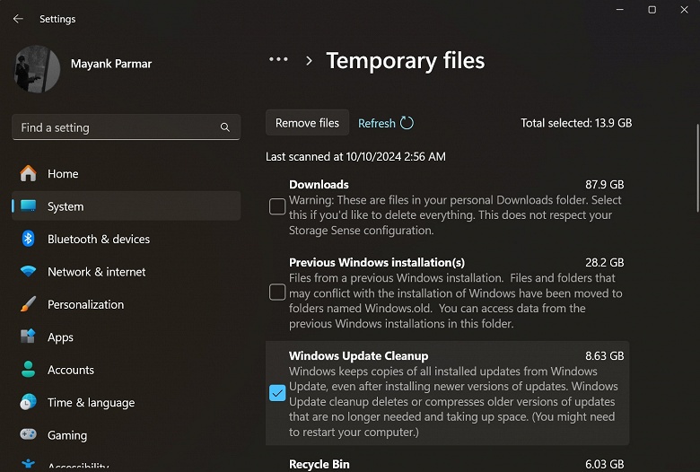 Обновление Windows 11 24H2 создаёт на диске большой неудаляемый файл - 2 Обновление Windows 11 24H2 создаёт на диске большой неудаляемый файл