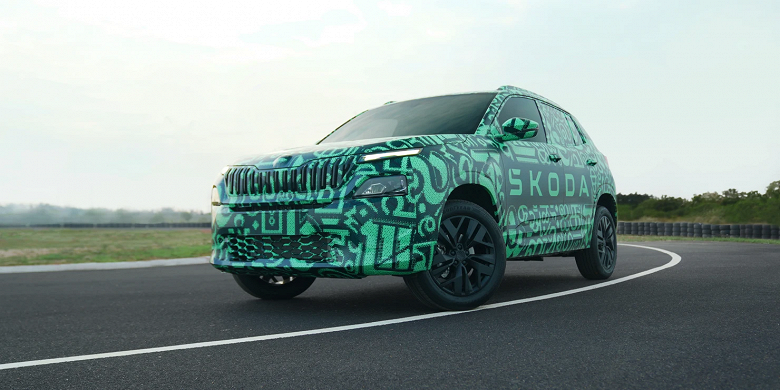 Skoda тщательно тестирует новейший Kylaq. Появились новые детали и живые фото - 3 Skoda тщательно тестирует новейший Kylaq. Появились новые детали и живые фото