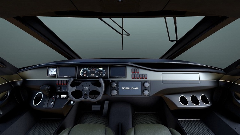 Российский вездеход с японскими моторами, климат-контролем, USB и клиренсом 580 мм. Появились новые детали о Visuva T8 - 3 Российский вездеход с японскими моторами, климат-контролем, USB и клиренсом 580 мм. Появились новые детали о Visuva T8