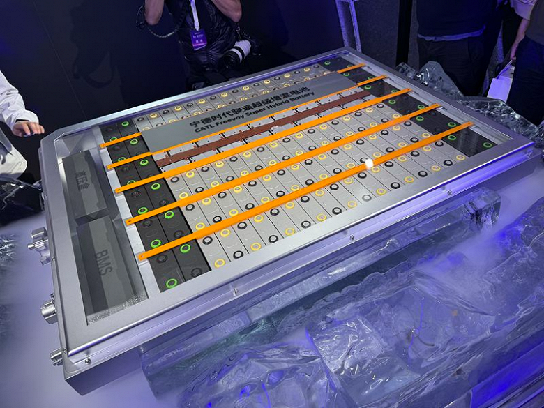 Революция в автомобилестроении: теперь гибриды будут проезжать на электричестве по 400 км и очень быстро заряжаться при -30 °C. Представлена супергибридная АКБ CATL Freevoy - 2 Революция в автомобилестроении: теперь гибриды будут проезжать на электричестве по 400 км и очень быстро заряжаться при -30 °C. Представлена супергибридная АКБ CATL Freevoy