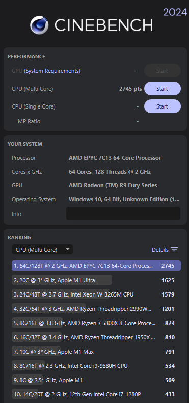 Что за Epyc такие? Cтранные OEM версии Epyc 2-го и 3-го поколения. Тест AMD Epyc 7C13 - 21 Что за Epyc такие? Cтранные OEM версии Epyc 2-го и 3-го поколения. Тест AMD Epyc 7C13 - 21