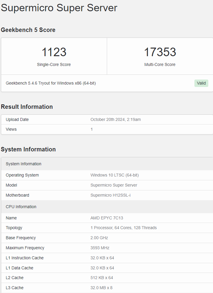 Что за Epyc такие? Cтранные OEM версии Epyc 2-го и 3-го поколения. Тест AMD Epyc 7C13 - 8 Что за Epyc такие? Cтранные OEM версии Epyc 2-го и 3-го поколения. Тест AMD Epyc 7C13 - 8