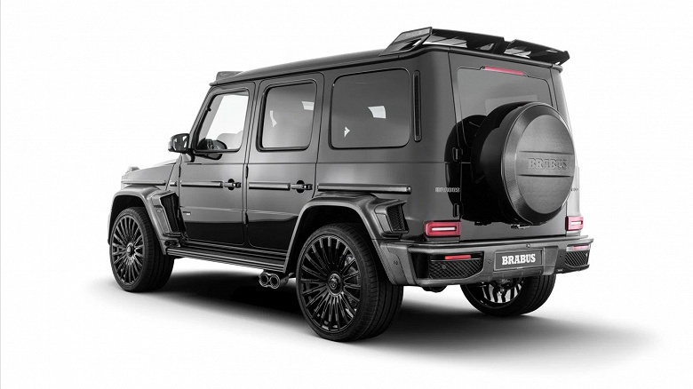Очень черный &laquo;Глендваген&raquo;: представлен Mercedes-AMG G 63 от Brabus