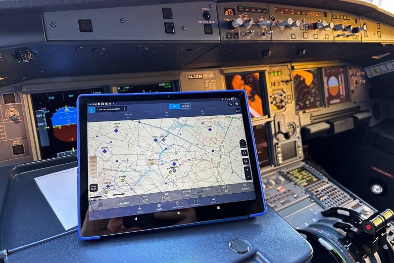 &laquo;Аэрофлот&raquo; начал тестировать отечественное ПО для пилотов