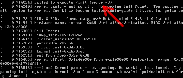 Голый Линукс — запуск ядра-одиночки - 6 Голый Линукс — запуск ядра-одиночки - 6