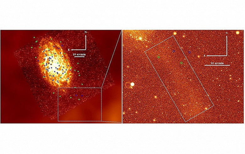 Китайские астрономы обнаружили около 300 сверхгигантов в галактиках Андромеда и Треугольник - 1 Китайские астрономы обнаружили около 300 сверхгигантов в галактиках Андромеда и Треугольник
