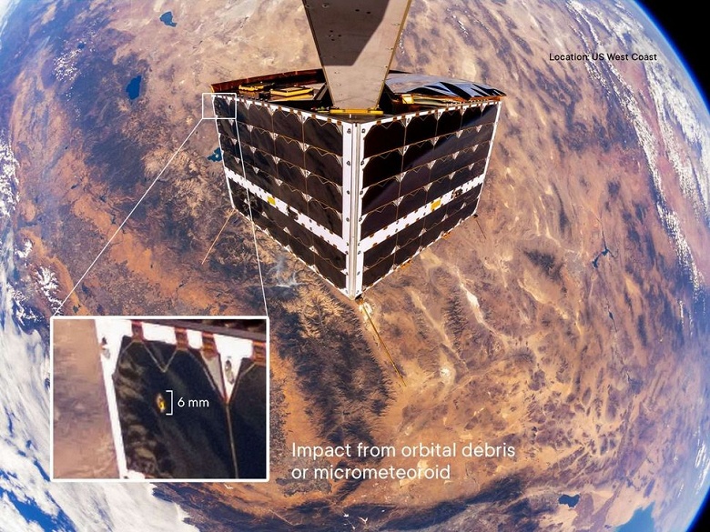 Космический мусор угрожает космическим аппаратам: новый инцидент с литовским спутником MP42 - 2 Космический мусор угрожает космическим аппаратам: новый инцидент с литовским спутником MP42