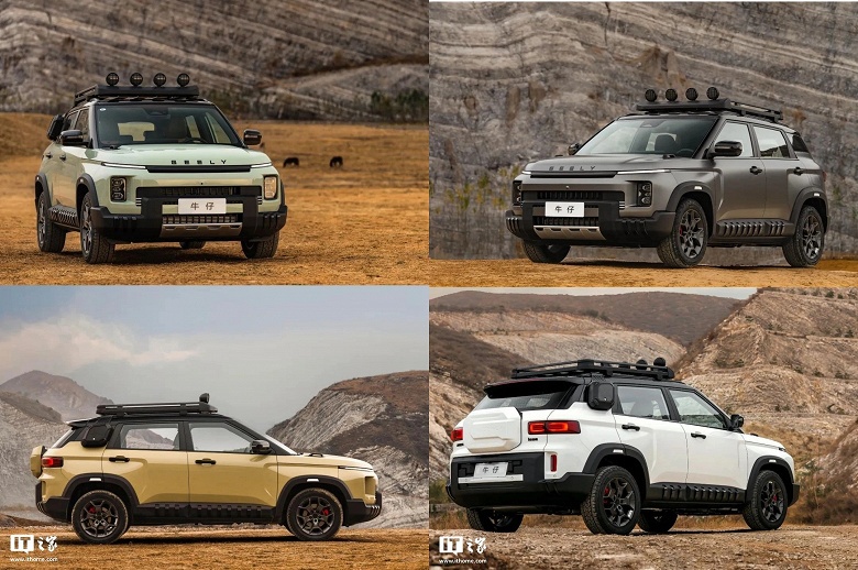 Первый &laquo;лёгкий внедорожник&raquo; Geely с шинами AT и прожекторами на крыше по цене менее $14 000 можно будет заказать с 15 ноября