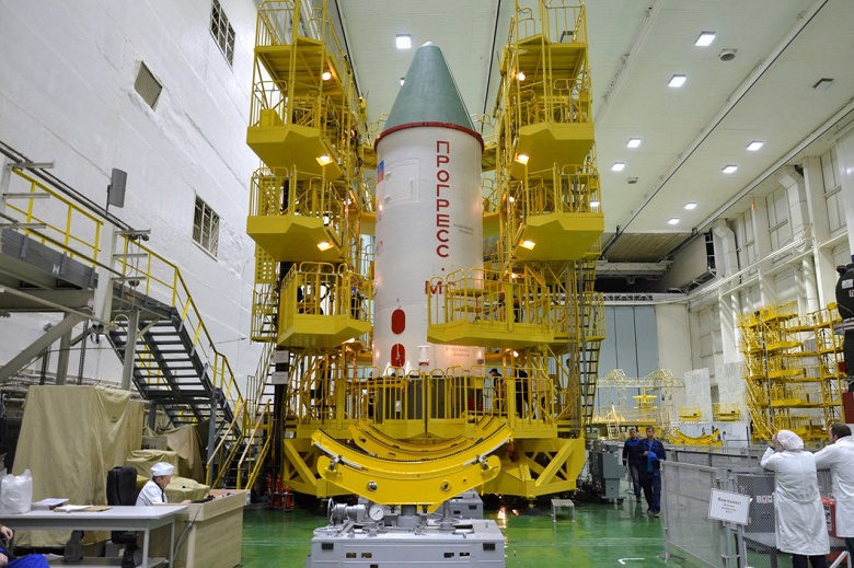 Грузовой корабль &laquo;Прогресс МС-29&raquo; подготовили к общей сборке с ракетой