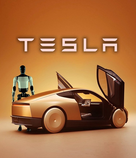 Tesla Cybercab и робот Optimus вместе будут стоить 60 000 долларов. Илон Маск рассказал, когда это произойдёт - 1 Tesla Cybercab и робот Optimus вместе будут стоить 60 000 долларов. Илон Маск рассказал, когда это произойдёт