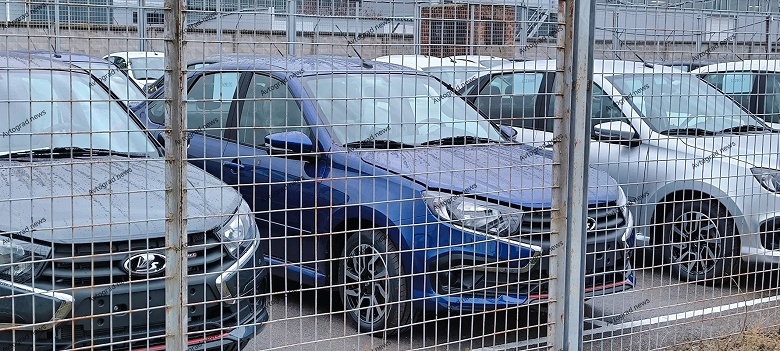 Появились первые фотографии новой версии Lada Granta Sportline - 1 Появились первые фотографии новой версии Lada Granta Sportline