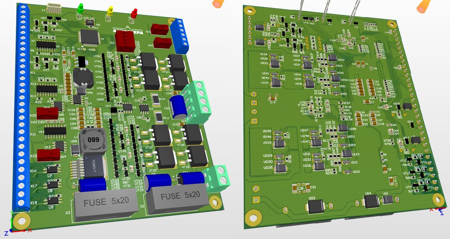 Разработка контроллера управления шаговыми моторами - 20 Разработка контроллера управления шаговыми моторами - 20