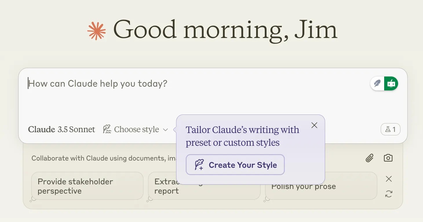 ИИ Claude от Anthropic теперь может копировать ваш стиль написания текстов - 3