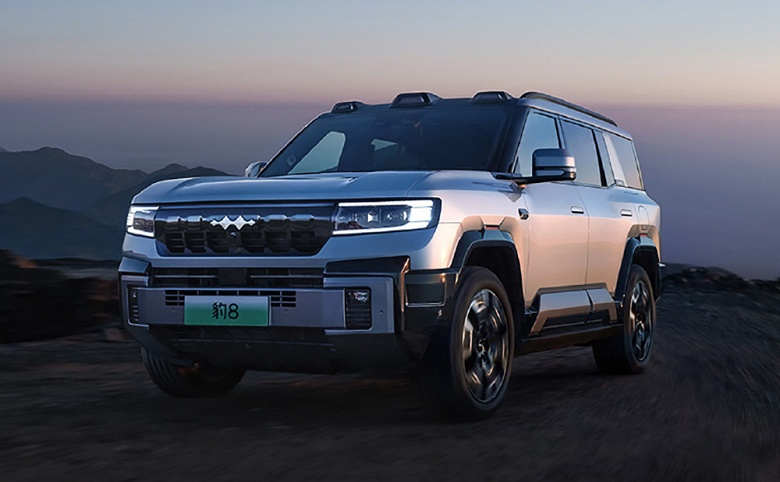 Аналог Defender 110 и Land Cruiser 300 от BYD пользуется популярностью в Китае. Рамный 748-сильный внедорожник BYD Leopard 8 за неполный месяц разошелся в количестве почти 2500 штук - 1 Аналог Defender 110 и Land Cruiser 300 от BYD пользуется популярностью в Китае. Рамный 748-сильный внедорожник BYD Leopard 8 за неполный месяц разошелся в количестве почти 2500 штук